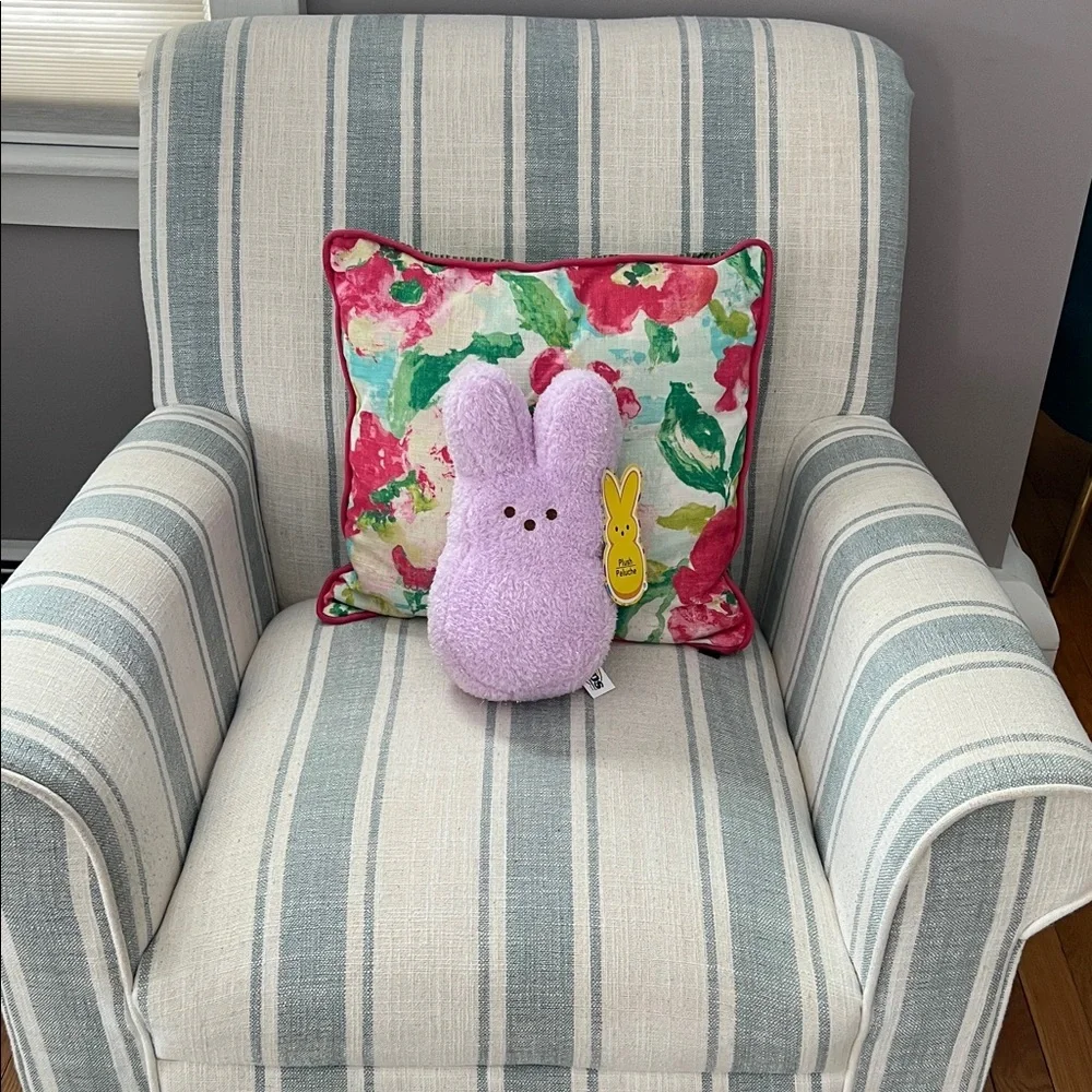 NWT Peeps Plush Bunny Set - Sparkle Purple and Pink Easter 11”